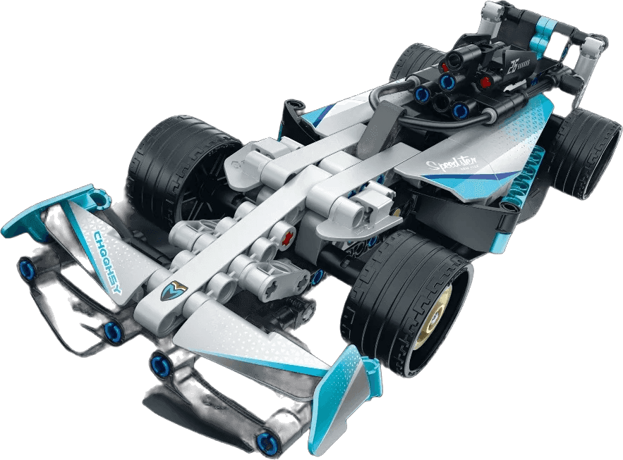 F1 Formula 2-in-1 racing car build