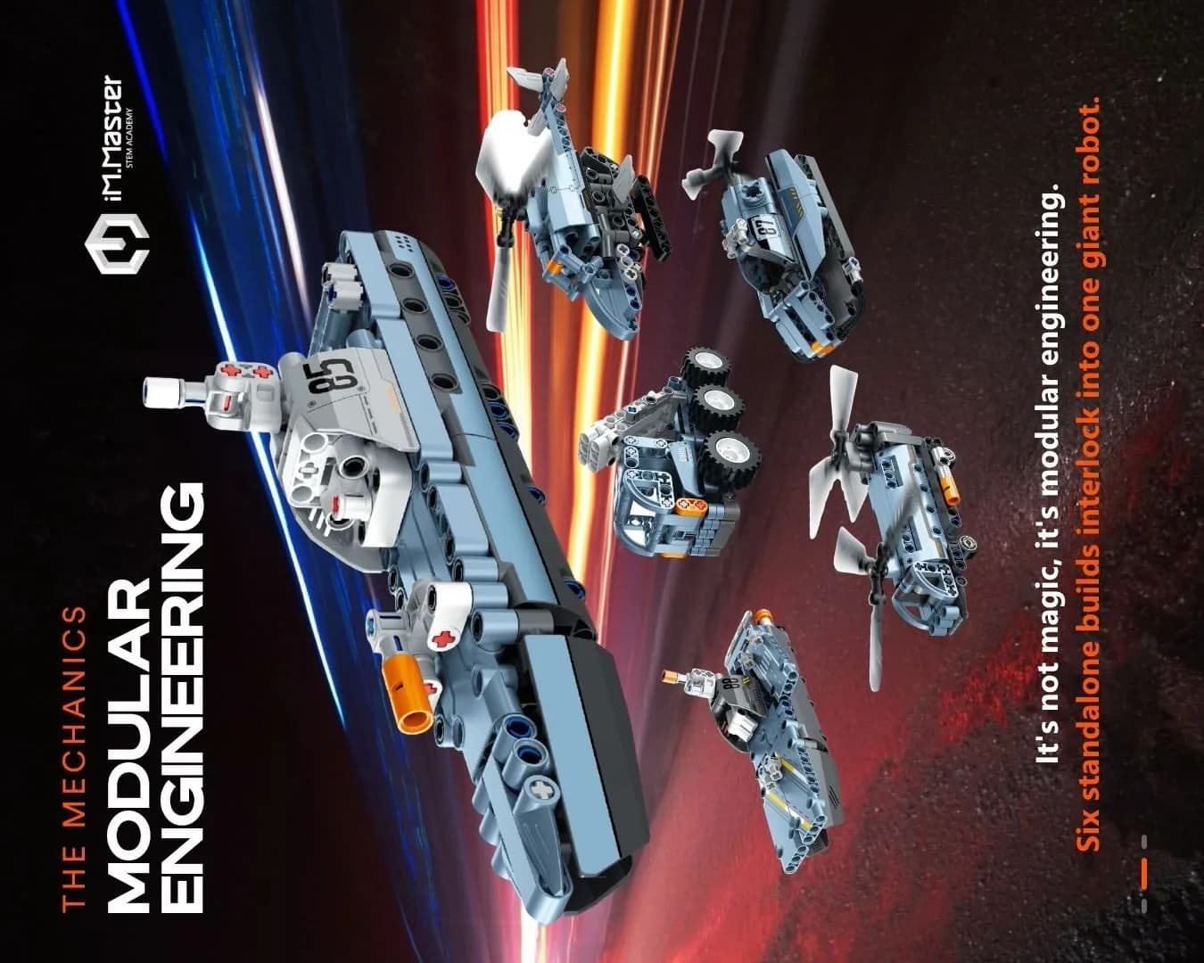 Modular engineering set